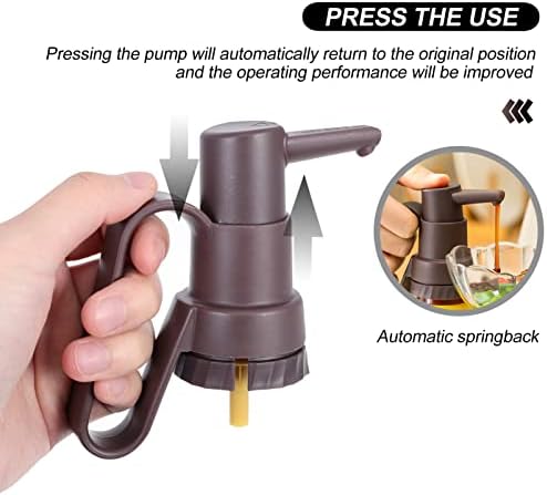 Hemoton Coffee Coffee Syrep Coffee Syrup Dispenser Dispenser Soop Dispenser Bomba: dispensador de bomba para tampas de