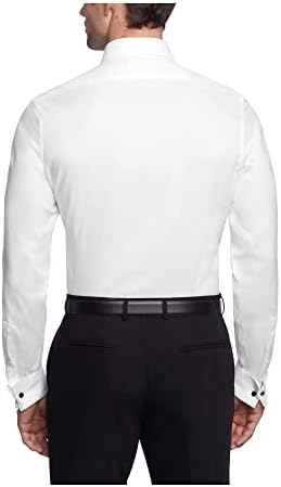 Camisa de vestido masculina de Calvin Klein Slim Fit non Iron Stret