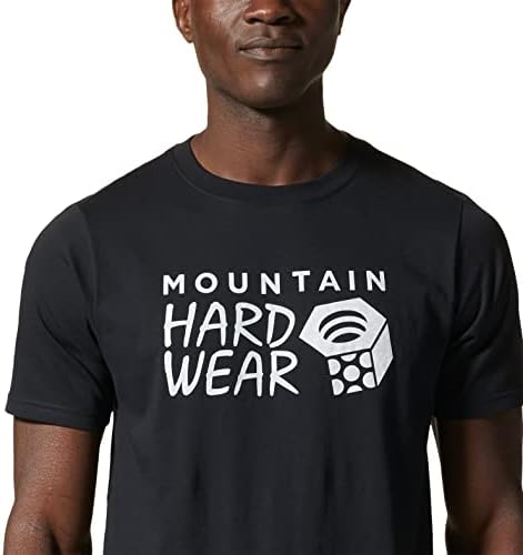 Mountain Hardwear MHW Logo MHW MANGA CURTA | Camiseta clássica de algodão leve
