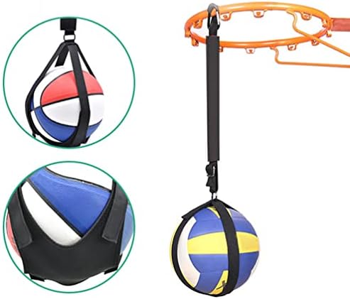 Besportble Volleyball líquido Treinador de vôlei de vôlei equipamento de treinamento de vôlei ajustável para argola de basquete para melhorar o salto de pico e mecânicos de balanço de braço acessórios de basquete