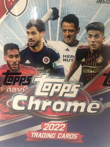 2022 Topps MLS Caixa de valor cromo - 6 pacotes por caixa