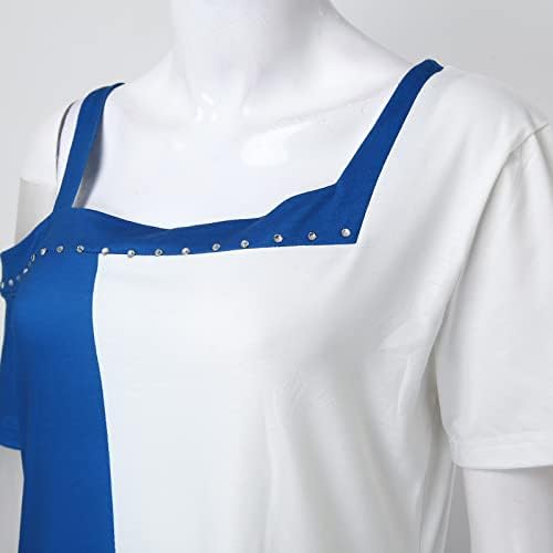 Camisas lisas de manga comprida para mulheres moda feminina Top quadrado pescoço curto cor de manga básica