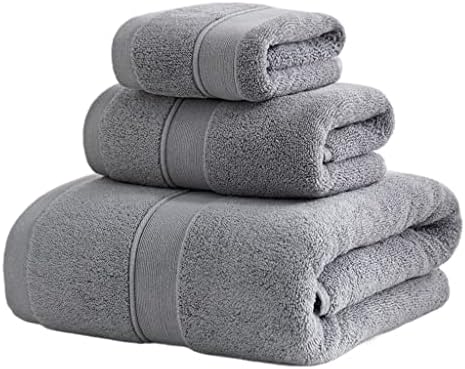 Toalha de banho Floyinm Home Toalha de algodão conjunto de três peças de sucção feminina toalha espessa feminina