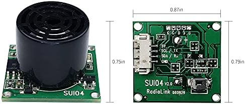Radiolink Sui04 Ultrassonic Sensor Range Finder Obstactle Evitar para Racing Drone, Robots, Quadcopter, Multi-Copter