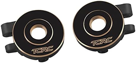 TCRC 2PCS Brass Brass Blocks Wheel Knuckle Counterweight para Traxxas 1/18 escala TRX-4M Defender Bronco Crawler Atualizações