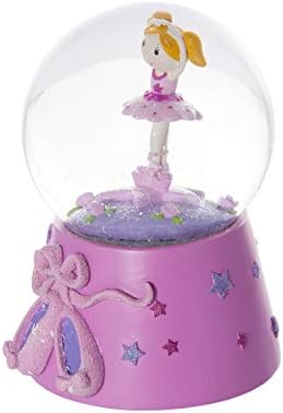 Presentes de Mousehouse Globe Globe Musical Musical Box Pink Ballerina Kids Ballet Presente para meninas