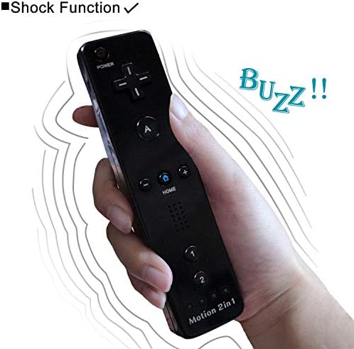 Wii Nunchuck Remote Controller com movimento mais compatível com Wii e Wii U Console | Wii Remote Controller com função de choque