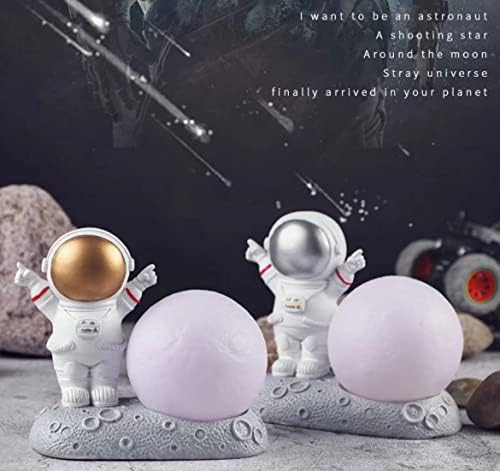Astronauta Night Light, Kyuqy Color Alteração da luz noturna para crianças, RGB LED Night Light com Swich, Astronaut Shape