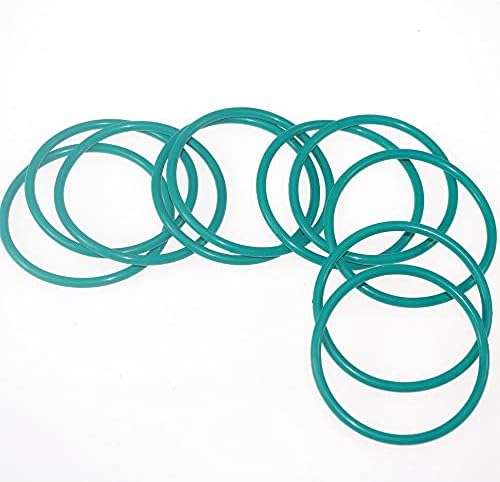 Pacote de 10 de10 de borracha fluorina FKM Diamter de 63 mm de espessura de 3,1 mm de vedação O-rings O-rings
