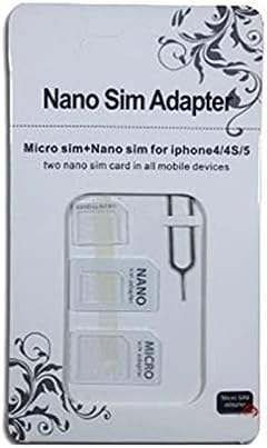 4 em 1 Converter Nano SIM Card em adaptador padrão micro para iPhone para roteador USB