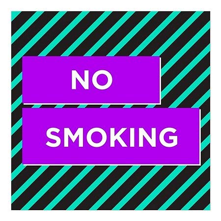 CGSignLab | Janela não fumando -moderna Janela se apegando | 5 x5