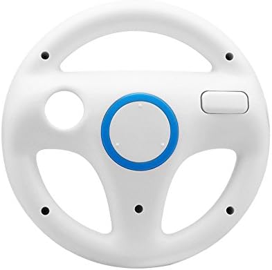JadeBones 3 x PCs Black White Pink Direcion Racing Wheel para Wii e Wii U Remote