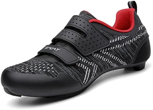 Ultint Cycling Shoes de ciclismo masculino compatível com sapatos de bicicleta de piloto de peloton com sapatos de bicicleta de estrada