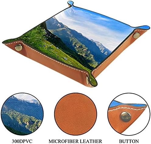 Paisagem das montanhas para o controlador remoto bandeja de vaidade