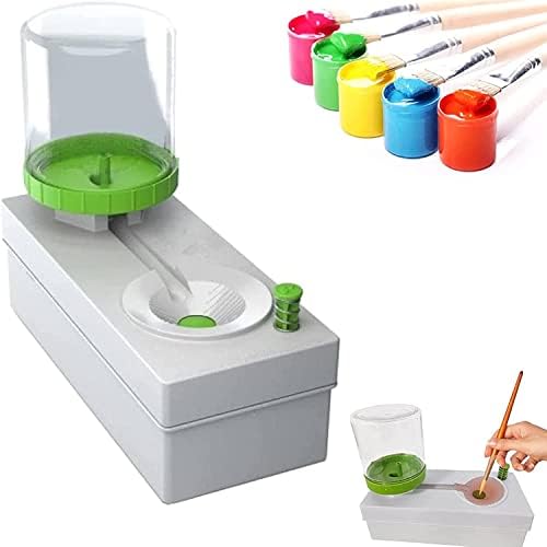 Máquina de limpeza de escova de maquiagem elétrica de enxágue de lavagem, lavador de pincel lavador de lavagem, circulação de água