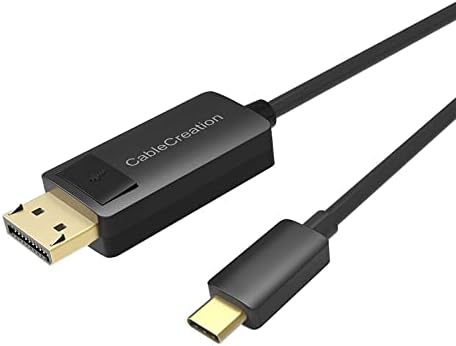 Cablecreation USB C para exibir um pacote de cabos com 5 em 1 USB C com HDMI, USB 3.0, entrega de energia