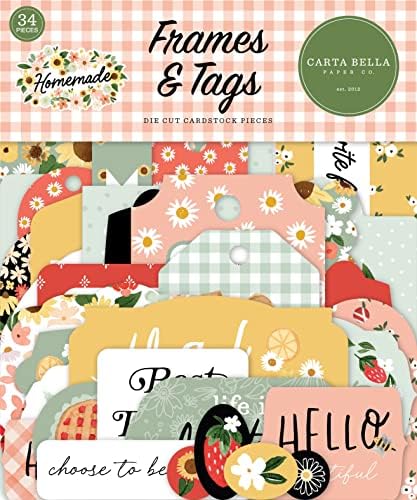 Carta Bella Paper Company Frames & Tags, multicolor