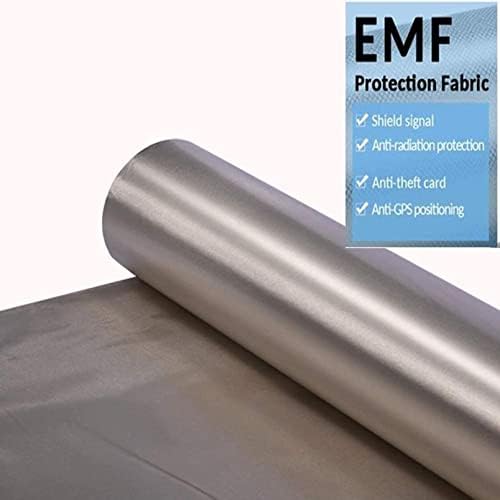 Proteção EMF e tecido de blindagem, anti -radiação, isolamento EMI, Wi -Fi e bloqueio de sinal celular, 44 Largura