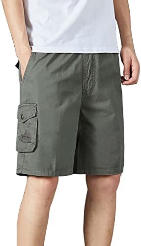 Homens shorts lazer Jogging Cargo algodão masculino shorts shorts de esportes vintage calças masculinas Simples l