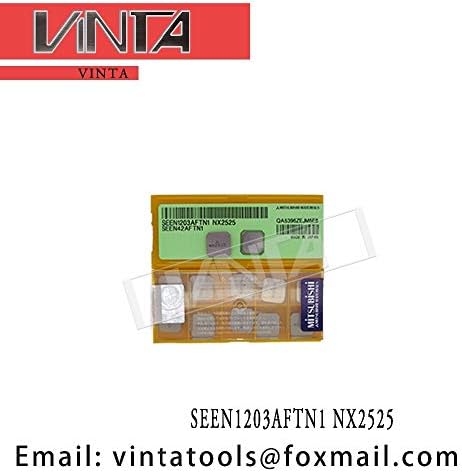 FINCOS VELHO1203AFTN1 NX2525 CNC CARBIDE Turnando inserções -