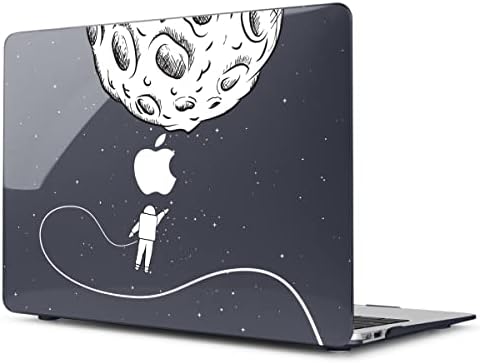 Teryeefi Case apenas compatível com MacBook Pro retina 13 polegadas, capa de casca dura de plástico e capa do teclado e protetor de tela, espaço de astronauta