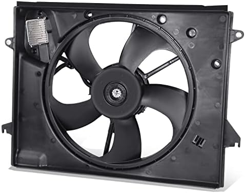 HY3115151 Montagem do ventilador de resfriamento do radiador de estilo de fábrica compatível com Sonata 2.4L 2015-2017, 12V,