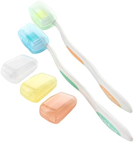 Capa de escova de dentes 30pcs Caps de proteção por escova de dentes portáteis para camping de viagens ao ar livre/997