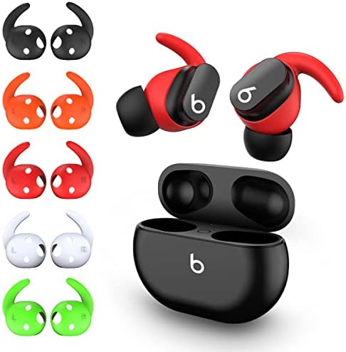 [5Pairs] Ganchos de orelha para brotos de estúdio Beats, acessórios de ganchos de orelha anti-deslizamento compatíveis