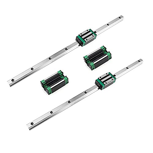 Mssoomm 15mm HGH15 Kit de trilho linear quadrado CNC 2PCS HGH15-42.52 polegada / 1080mm +4pcs hgh15 - Ca quadrado rolamento slider