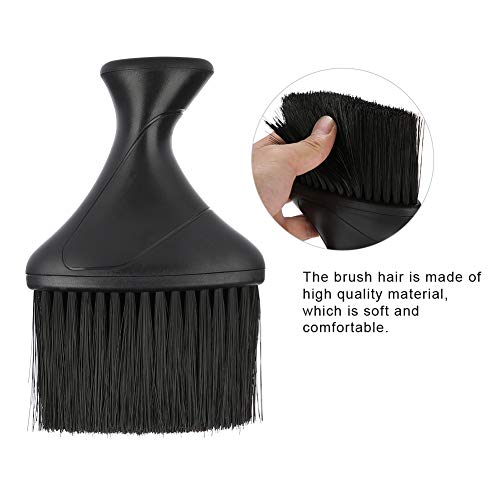 Ruiqas portátil de cabelo macio escova de pescoço de penteado de cabelo de cabelo de corte de cabelo limpeza de limpeza