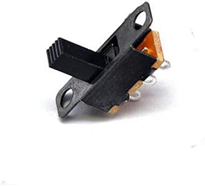Larro Rocker Switch 50pcs/lote micro interruptor de slide 3pin 2 Posição 1p2t On-off Switch Hanking High 6mm ss12f15vg6