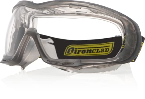 Óculos de segurança de ferro de ferro - estilo de esqui, claro