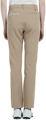 Lesmart Womens Calça Golfe Trecer Lightweight Brandable Rápido Trabalho seco seco calças de golfe com bolsos