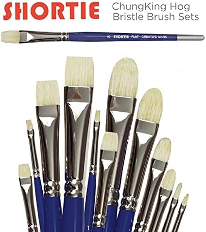 Creative Mark Shortie Filbert Brush Conjunto de 6