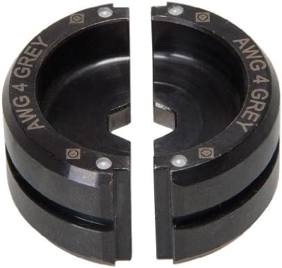 Greenlee KC22-4 Die, 4 awg, cinza