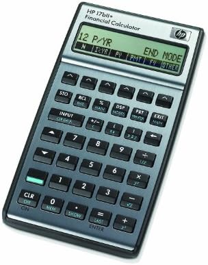 HP 17bii+ calculadora financeira, prata