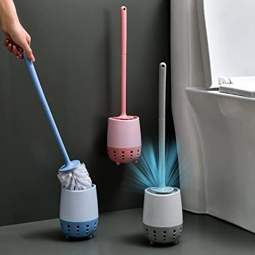 Escova de vaso sanitário e conjunto de suporte, pincel de vaso sanitário não
