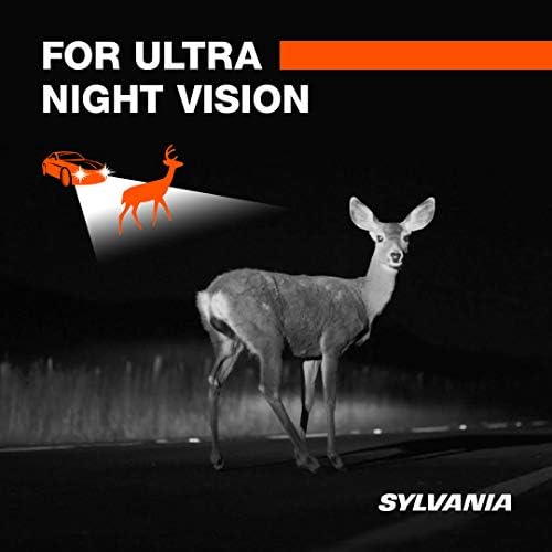 Sylvania - H13 Silverstar Ultra - Lâmpada de farol de halogênio de alto desempenho, viga alta, viga baixa e lâmpada de