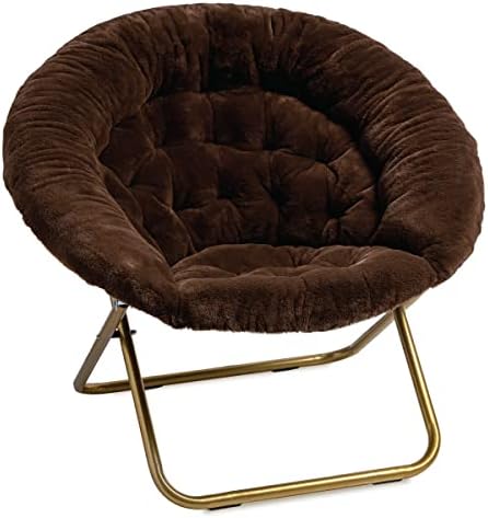 Cadeira de Milliard Chay/Faux Fur-Surs