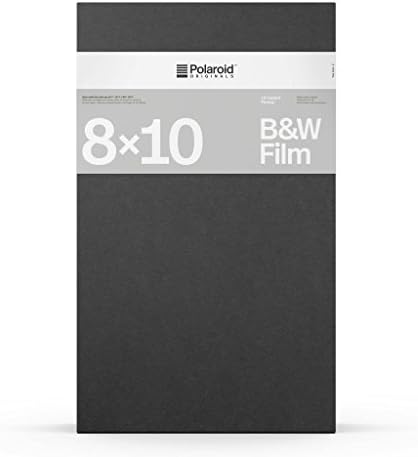 Polaroid Originals B&W Instant Film para 8x10, 4681, preto