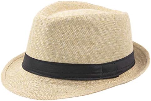 Mulheres unissex homens clássicos fedora chapéu largo tampo de jazz chapéu de chapéu de panamá chapéus de tampas de