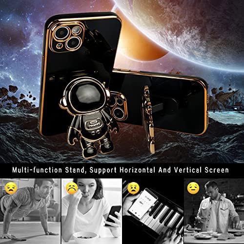 6D PLAÇO ASTRONAUT STAND CASE CAPA DE PROTEÇÃO CASE ASTRONAUT ASTRONAUTO PARA IPHONE