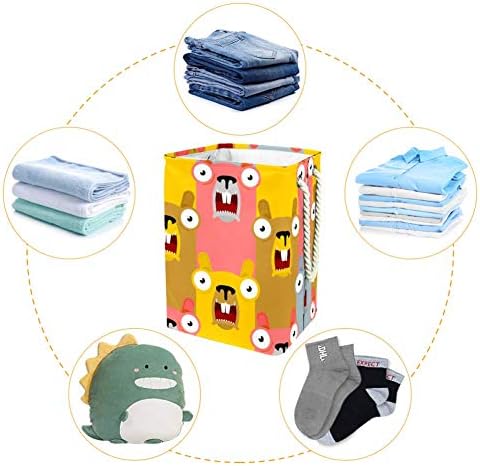 Padrão do Dia da Marmota Indomer 300D Oxford PVC Roupas impermeáveis ​​cestas de roupas grandes para cobertores Toys no quarto