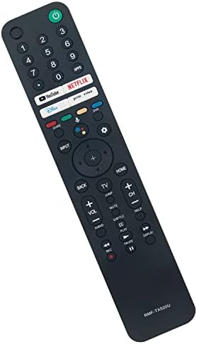 RMF-TX520U Replacement Voice Remote Applicable for Sony TV KD-43X80J KD-50X80J KD-55X80J KD-55X85J KD-65X80J KD-65X85J KD-75X85J XR-55A80J XR-55X90J XR-65A80J XR-65X90J XR-77A80J KD-75X80J KD -43x85j