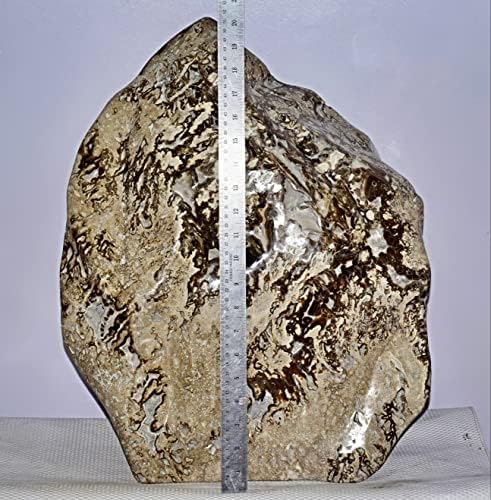 Amazing 50 kg de calcita de chocolate fosforescente de 50 kg com pedra com geodo