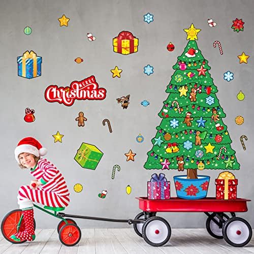 70 peças Boletim de Natal Tree Tree Tree Bulletin Decorações de Boletim Decorações de Candy Candy Star Bell Snowflake apresenta recorte