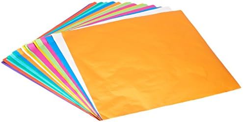 Artigo de origami 9,75 x9.75 18/pkg, folha variada