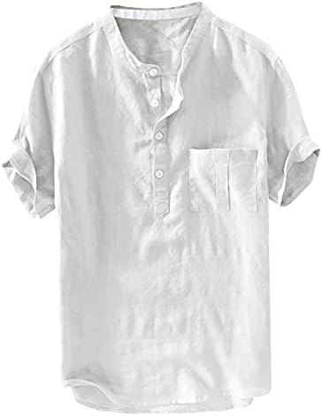 Blusa superior gdjgta para homem buttonbeachloose blusa casual camiseta macho