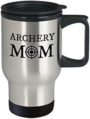 Archer Tumbler para Archery Lover Mom Target Coffee Travel Caneca de 14oz Presente