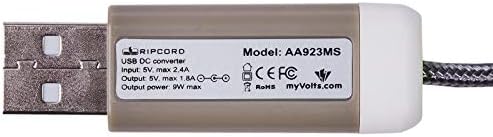 MYVOLTS 5V CABO DE POWER USB COMPATÍVEL COM/SUBSTITUIÇÃO PARA HIVE HIVE NANO, Nano 2 Hub, Nano 2 Hub V2, Hub317, Hub320